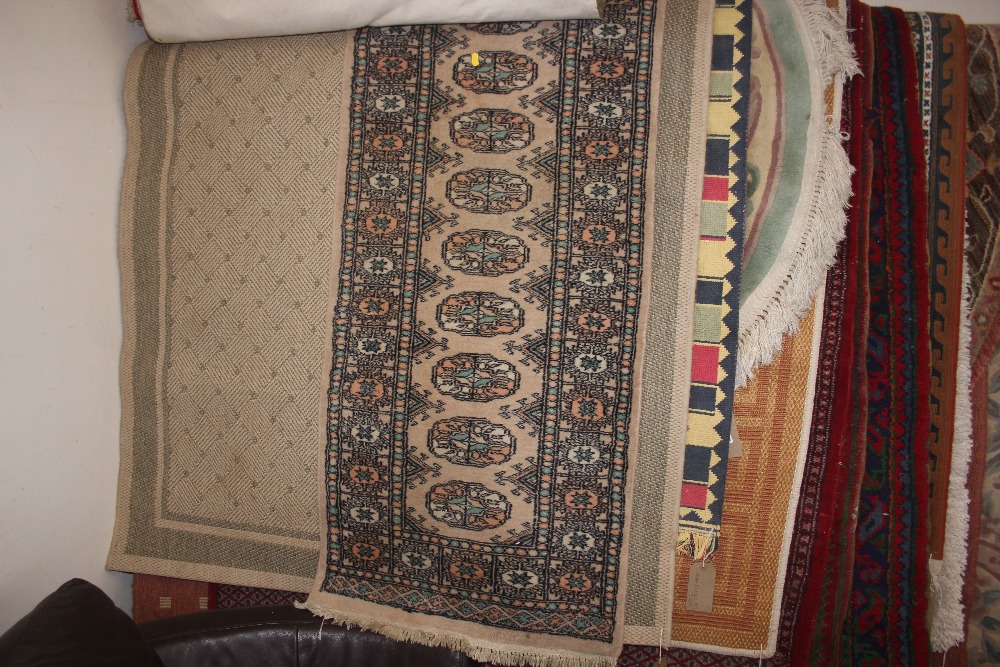 An approx 5'2" x 2" patterned runner