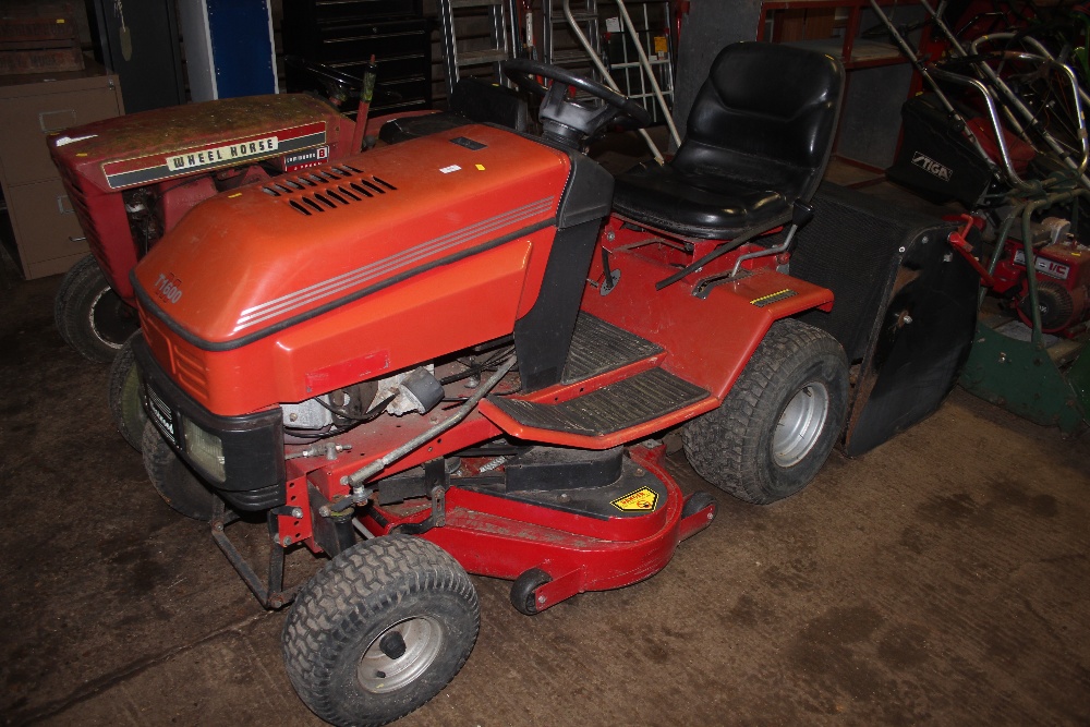 A Westwood ride on lawnmower with keys