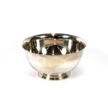 A Tiffany & Co. Sterling silver bowl, 20cm dia. x 10cm high