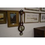 A modern mahogany cased barometer