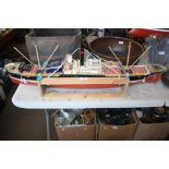 A radio controlled model boat "Melanie II"