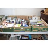 Three boxes of model making equipment