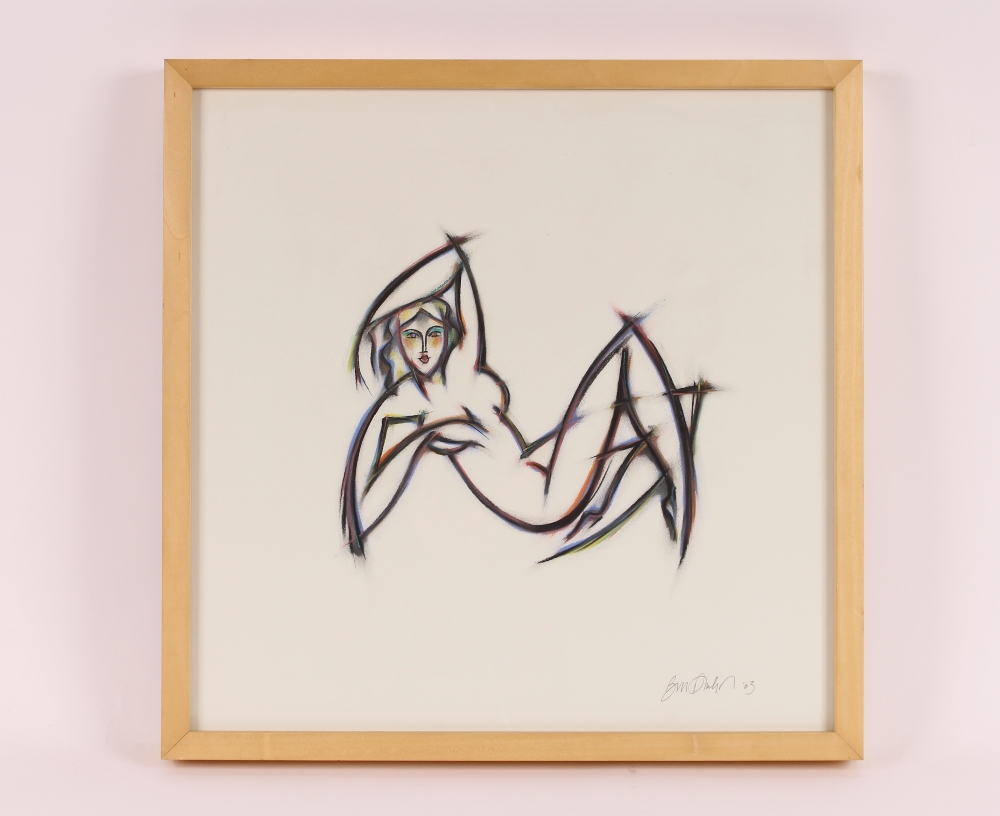 Bill Phillpott, abstract study of a nude female, s - Image 2 of 2
