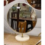 A 1970's MFI dressing table mirror