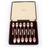 Ten silver teaspoons, Sheffield 1910; and two othe