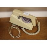 A 1970's BT beige Trimline phone