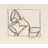 Bill Phillpott, abstract study of a nude female, s