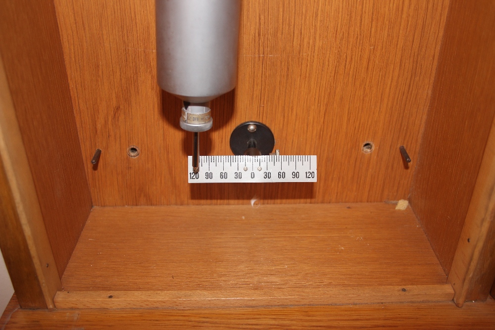 A light oak cased Master clock - Image 4 of 9