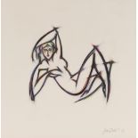 Bill Phillpott, abstract study of a nude female, s