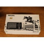A 1970's Philips transistor radio in box