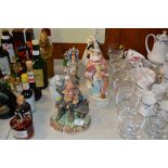 A collection of various decorative figures