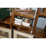 A modern hardwood bookcase