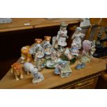 A collection of various decorative ornaments and f