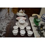 A quantity of Royal Albert Brigadoon tea cups and