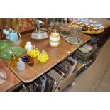 A 19th Century mahogany drop leaf dining table