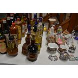 Thirteen bottles of various liqueurs