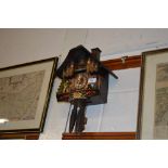 A German Black Forest cuckoo clock