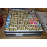 A huge quantity of Queen Elizabeth II stamps used