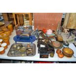 A large quantity of mostly metal ware etc.