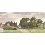 Leonard Russell Squirrell, 1893-1979, "The road from the shore, Walberswick", signed and dated