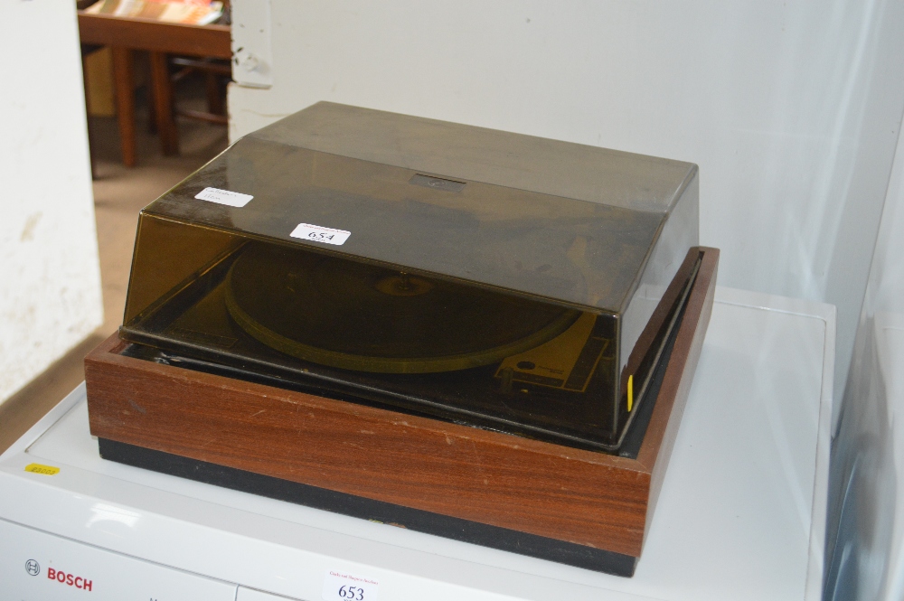 A VSR McDonald turntable, sold as collectors item