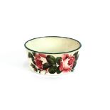 A Wemyss bowl, typically decorated with roses, 16c