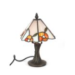 A Tiffany style table lamp