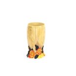 A Clarice Cliff "My Garden" pattern vase, 15cm hig