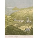 Ian Cooke, pencil signed etching, "West Penrith Vil