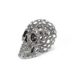 A Diamanté decorated skull