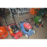 A Honda petrol lawn mower