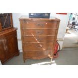 A Basset Furniture chest fitted five drawers