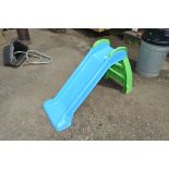 A plastic slide