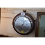 A mahogany cased barometer AF