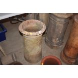 A vintage chimney pot