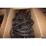 A large quantity of various driving harness