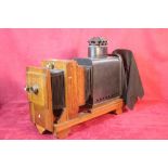 A Thornton Pickard artist enlarger, 82cm long ove