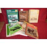 Various motor car manuals etc.