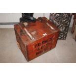 An E.D.Smith & Co. Lld. of Bristol brewery crate