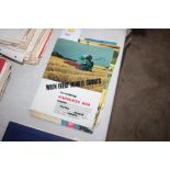 A small collection of Ransomes combine brochures