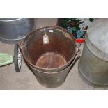 Two galvanised pails