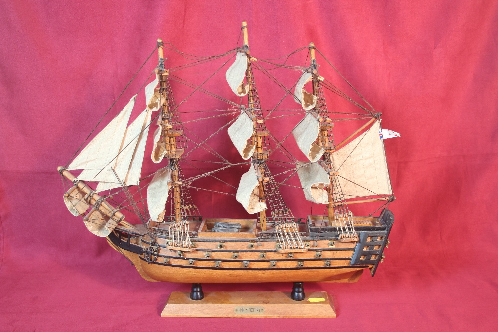 Three ship models of the Mayflower, Golden Hind an - Image 3 of 6