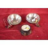 A Budenberg dial and a pair of Lucas head lamps