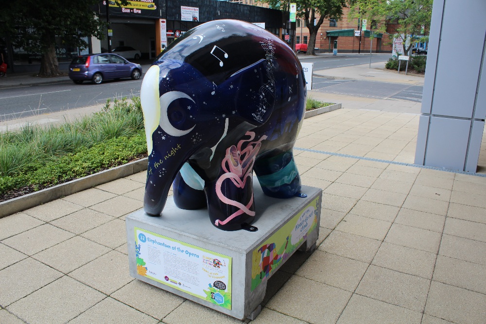 Elephantom of the Opera b y Emma Graham. Sponsored by Birketts Solicitors. - Image 3 of 5