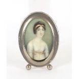 Miniature portrait study of Louisa Cornwallis (nee Gordon), wife of the Marquis of Cornwallis,