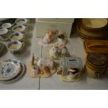 Three Royal Doulton "Brambly Hedge" figure groups;