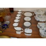 A quantity of Royal Doulton "Cadenza" teaware and