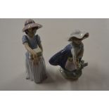 Two Lladro figurines AF