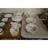 A quantity of Wedgwood "Cuckoo" patterned dinnerwa