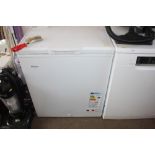 A Haier chest freezer